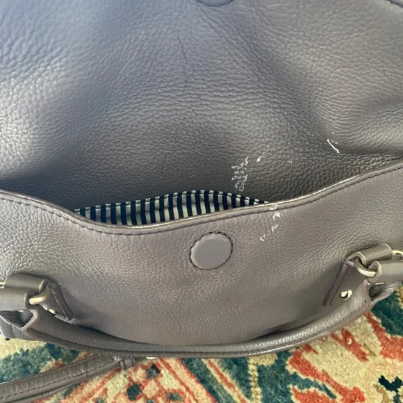 Kate Spade Cobble Hill Crossbody Purse Beige Pebbled Leather - Picture 3 of 6